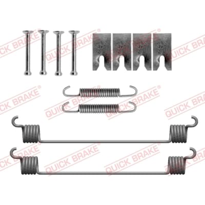 Toebehorenset, remschoenen QUICK BRAKE 105-0056