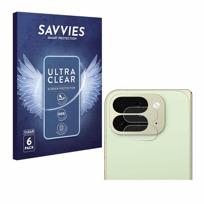 Savvies - Screenprotector voor Google Pixel 10 Pro Fold (ALLEEN Camera Lens) - Folie Beschermfolie transparant 6 Stuks