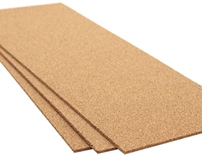 Kurkplaat hoge dichtheid 915 mm x 305 mm 4 mm dik 3 stuks