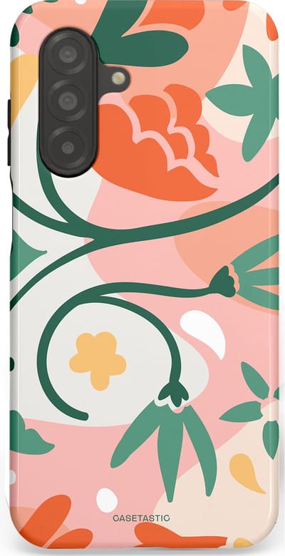 Casetastic Hoesje Geschikt voor Samsung A26 - Stijlvolle Beschermende Duo-layer Case - Bloesem Pastels