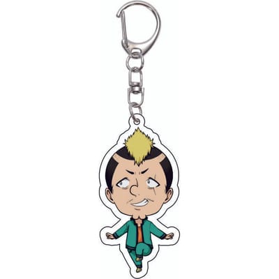 55MM Porte-clés Anime La vie désastreuse de Saiki K Saiki Kusuo Teruhashi Kokomi Porte-clés Plaque Modèle Acrylique Cadeaux de Noël 55mm gray