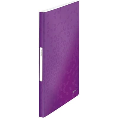 Leitz WOW Showalbum - A4 -  40 hoezen - Paars