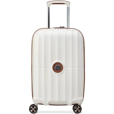 Delsey Carrousel 2 Handbagagekoffer 55 cm Expandable – 38L – 2,9 kg – Polycarbonaat – TSA Slot – Zip SECURITECH® 2 – 5 Jaar Garantie - Off white