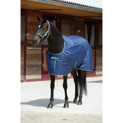 Bucas Quilt 150 Stay Dry Big Neck Stal- en onderdeken - maat 125/168 - Navy