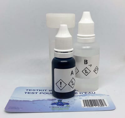 Clearwater - PROFESSIONELE testkit waterhardheid - kalktest - kalktester - Duitse graden - zeer nauwkeurige metingen