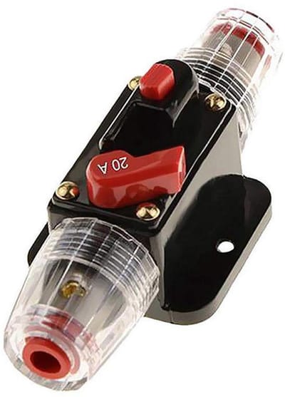 12V 20A Stroomonderbreker Handmatige Reset voor Auto Audio Systemen