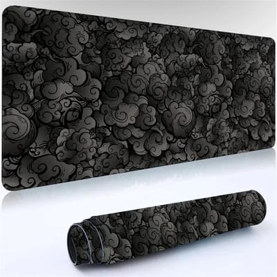 Grote Muismat - Bureau Onderlegger - Gaming Werkplek - Antislip Rubber Basis - 100x50cm - Zwart