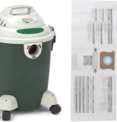 Dailygoods- Stofzak Verwisselbaar 775 x 298 mm - Vezelweefsel - Geschikt voor Shop-Vac 90661/906-61 - Allergieën - Verbeterde luchtkwaliteit - Vacuümzak