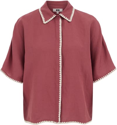 WE Fashion Dames blouse met embroideries