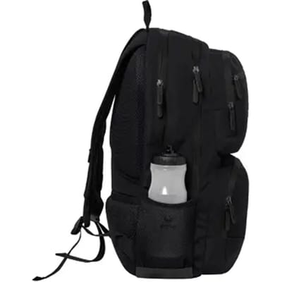 Erima Six Wings (Large) Sporttas Met Bodemvak - Zwart / New Royal | Maat: L