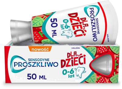 Sensodyne Proszkliwo - Tandpasta voor Kinderen - 0-6 Jaar - Aardbeiensmaak - 50 ml