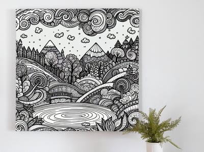 Kunstprint | Wanddecoratie | Forex | 100 × 100 cm