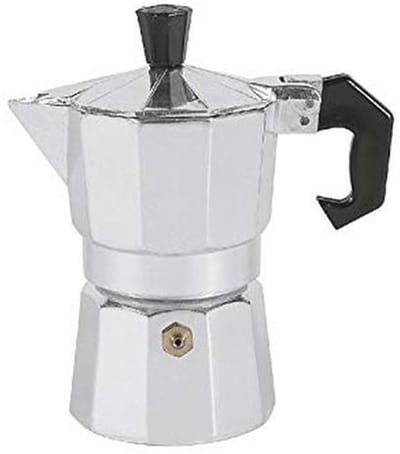 Aluminium espressokoker voor 1 kopje – Traditionele espresso bereiding