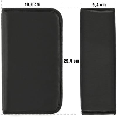 KAD® CD Rek - Ruimtebesparend CD Opbergsysteem - Stijlvolle CD Houder - Zwart - 17cm x 29cm x 9cm
