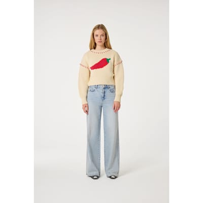 Fabienne Chapot Alex Wide Leg Jeans Faded Light Blue Maat: W29L34 | Jeans Outlet | Dames | Blauw