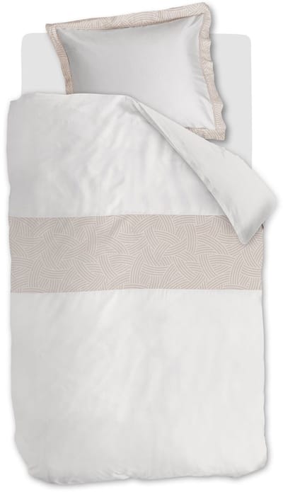 Beddinghouse Bakthi dekbedovertrek - Eenpersoons - 140 x 200/220 cm - Zand