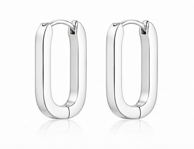 Oorbellen- Zilverkleurig - Verguld - Roestvrijstalen oorbellen - sieraden – Cadeau tip – Hip - Trendy