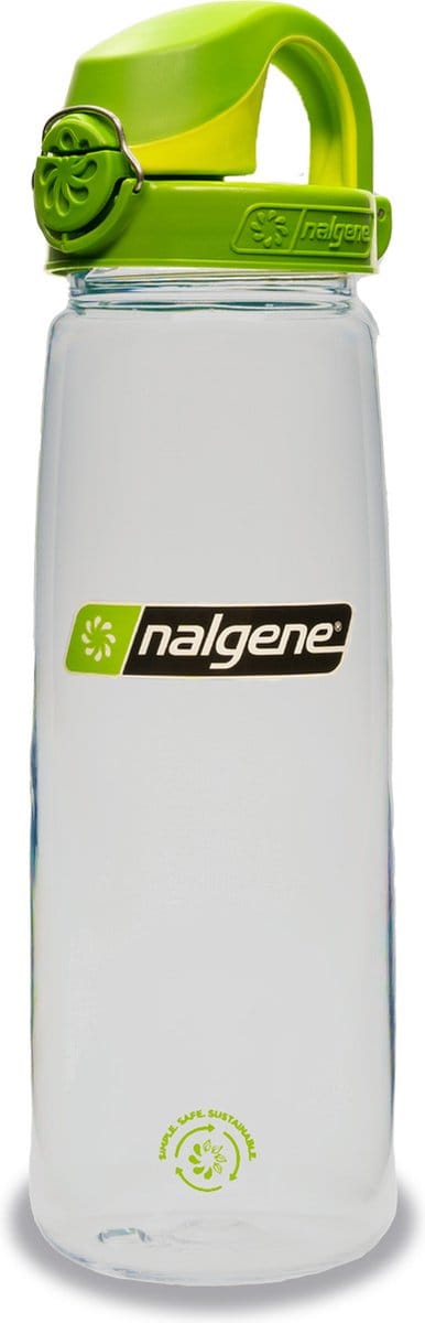 Nalgene - OTF - drinkfles - waterfles - bidon -lekvrij - 650ml - BPA free - SUSTAIN - Clear/Sprout
