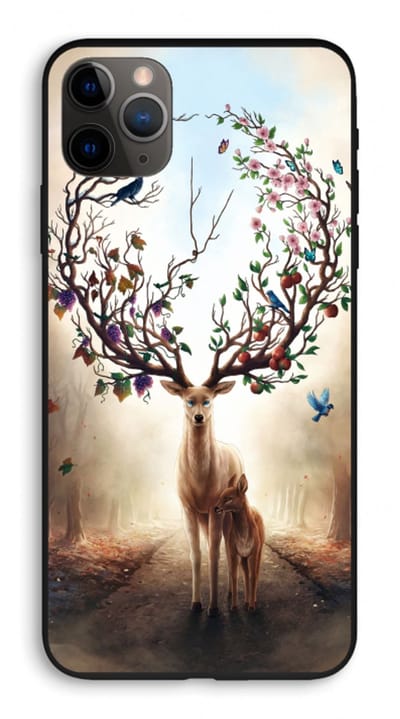Case Company® - Hoesje geschikt voor iPhone 11 Pro Max hoesje - Seasons Change - Biologisch Afbreekbaar Telefoonhoesje - Bescherming alle Kanten en Schermrand