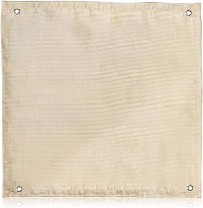 Vuurvaste Mat - Haard Tapijt - Tegen Hitte - Glasvezel Materiaal - 56x80cm of 100x80cm - Nr.01