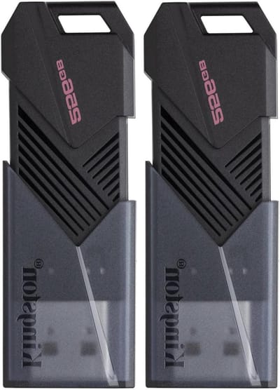USB Flash Drive - Geheugenstick Opslag - Bestanden Overzetten - Mat Zwarte Behuizing - 256GB - Zwart