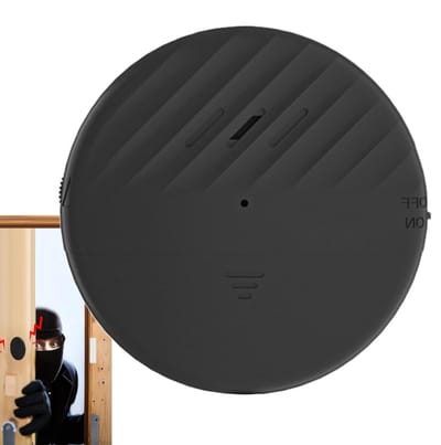 Raam Alarm Sensor - Inbraak Melder - Huis Beveiligen - Hoge Gevoeligheid - 8.3 x 8.2 cm - Zwart