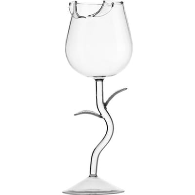 Wijnglas Roosvorm Wijnkelk Hoog Borosilicaatglas Cocktailglas voor Feest Bar Type 4