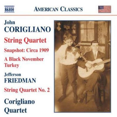 Corigliano Quartet - Music For String Quartet (CD)