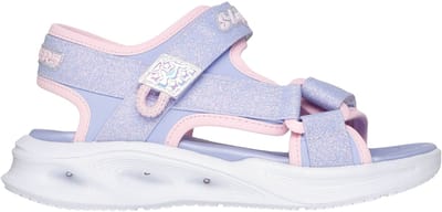 Skechers Sola Glow Zandal - Meisjes Sandalen - Paars