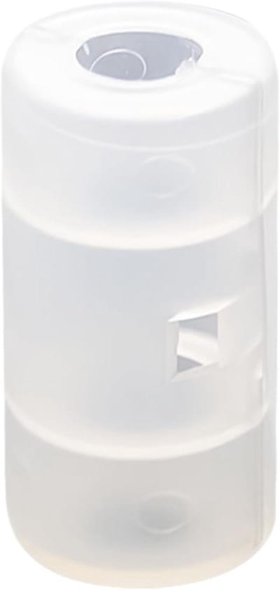 Batterij Adapter - Energieomvormer - Apparatuur Voeden - AA Naar C D - Compact Formaat - Transparant