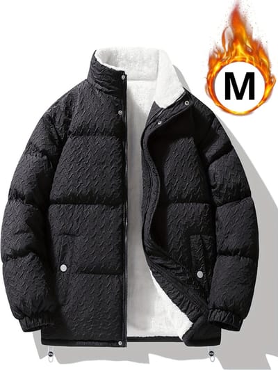 Nivard Bomberjack - Winterjas - Heren - Parka Heren - Jas - Winter - Volwassen - Zwart - Maat M