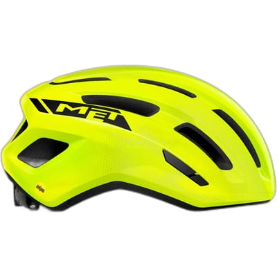 MET Miles MIPS Fietshelm Mannen & Vrouwen – Fietshelm Stadsfiets Volwassenen – E-Bike – Trekking – Maat M/L (58-61cm) – Fluor Yellow Glossy (Geel)
