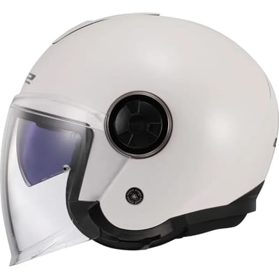 LS2 OF620 Classy Solid White-06 XS - Maat XS - Helm