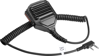 DerComms® Heavy duty IP67 Waterproof Speaker Microfoon voor Kenwood, Boafeng, Inrico, Kirisun, TYT en Hytera