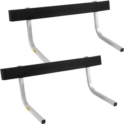 VEVOR Boottrailergeleider, 2 stuks RVS trailergeleider, trailergeleider met gewatteerde planken, inclusief bevestigingsmateriaal, voor skiboot, visboot of zeilboottrailer