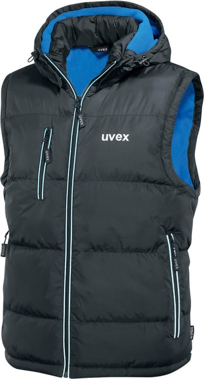 Uvex Vest Standalone vesten (collectieonsneutraal) Zwart, Blauw (98667)