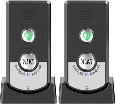Draadloze Intercom voor Thuisgebruik, Twee-Weg Communicatie, Slimme Stemintercom voor Ouderen en Patiënten, Betrouwbare Verbinding en Eenvoudig Gebruik