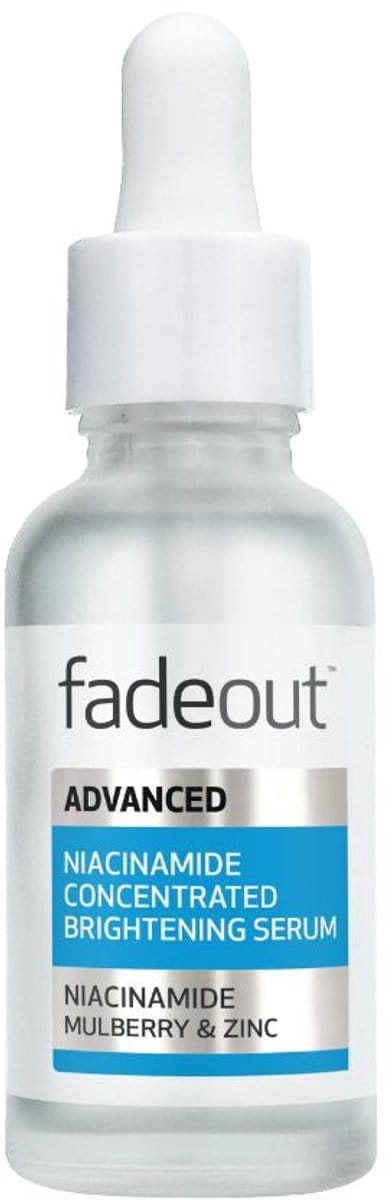 Fade Out Advanced Brightening Concentrated Brightening Serum 30 ml - Serum tegen Pigmentvlekken - Niacinamide, Zink & Moerbeiboom - Parfumvrij