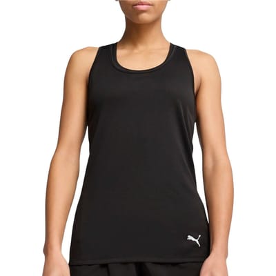 PUMA W TAD ESSENTIAL Racerback Tank Dames Sporttop - Puma Black