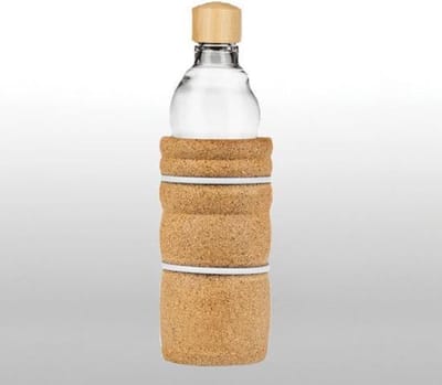 Vitaalwater Drinkfles Lagoena Nature's Design - Glas - Kurk - Hout - 700 - L