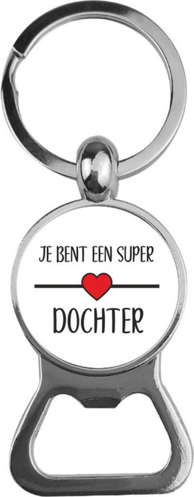 Bieropener Glas - Je Bent Een Super Dochter