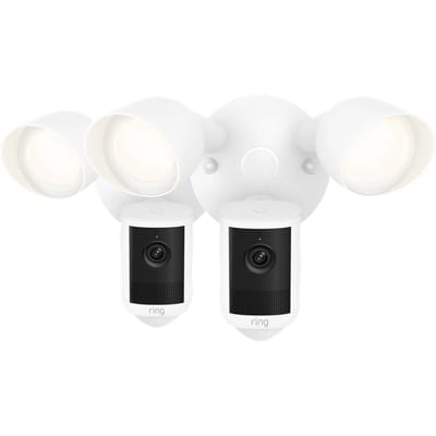Ring Floodlight Camera 2e Generatie Wit Duo Pack
