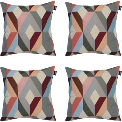Madison - Sierkussen Madison Home - Multikleur - 45x45x10cm - Set van 4