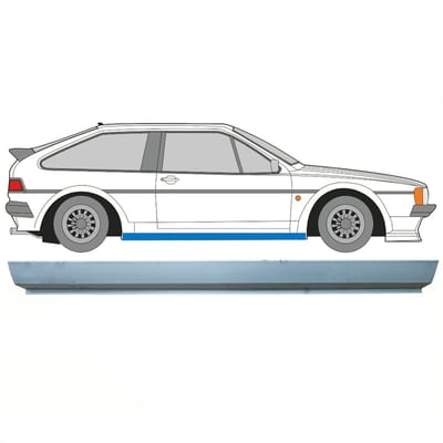 Reparatie dorpel voor Volkswagen Scirocco 1981-1992 / Links = Rechts