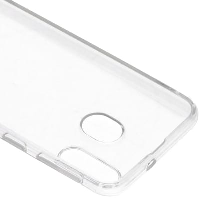 Finnacle - stijlvolle Softcase Backcover - geschikt voor Samsung Galaxy A40 - Strak design, optimale bescherming - Transparant
