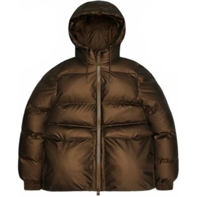 RAINS 16980R ALTA LINE PUFFER JACKET W3T3 Brons metaal S EU