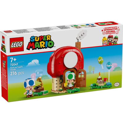 LEGO® Super Mario™ Party at Toad’s House Toy for Boys, Girls and Any Fans 72041