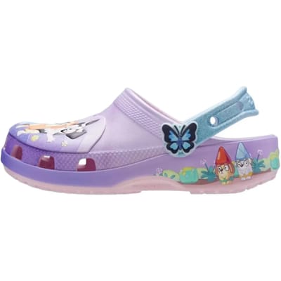 Crocs Classic Bluey Multi Clog T, voor meisje, Roze, Slippers, maat: 23/24