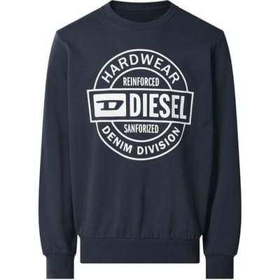 DIESEL Heren sweater (Marineblauw, L)