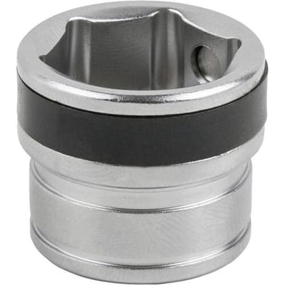 KS Tools 150.1404 Olieservice-zeskant-steekdop met magneet, 13 mm